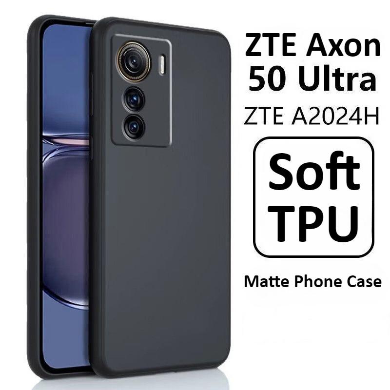 2PCS For ZTE Axon 70 60 50 40 Pro Lite Ultra 4G TPU Silicon Phone Case For zte axon70 axon50 40SE Shockproof Soft Back Cover Protective Shell