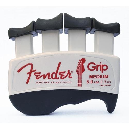 Fender GRIP Hand & Finger Exerciser (Medium - 5 Lbs / 2.3 Kg) ? The Ultimate Ergonomic Finger Strengthener for Improving Playing On All Stringed Instr