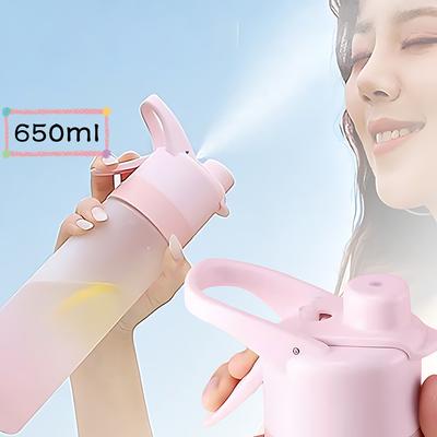 1-8PCS Tazza di Acqua Fornitura di Acqua Tazza di Raffreddamento Tazza di Acqua Nebulizzata Portatile per Esterni di Grande Capacità Tazza di Pipetta di Plastica Smerigliata Gradiente