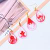 4Pcs Soft Silicone Mold Personalized Christmas Earrings Pendant Molds Ear Rings Epoxy Mould for Craft Enthusiasts