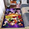 Dragon Ball Z Anime Carpet with Characters and Cosmic Background Suitable for Use As an Anti-slip for Living Room Bedroom Sofas