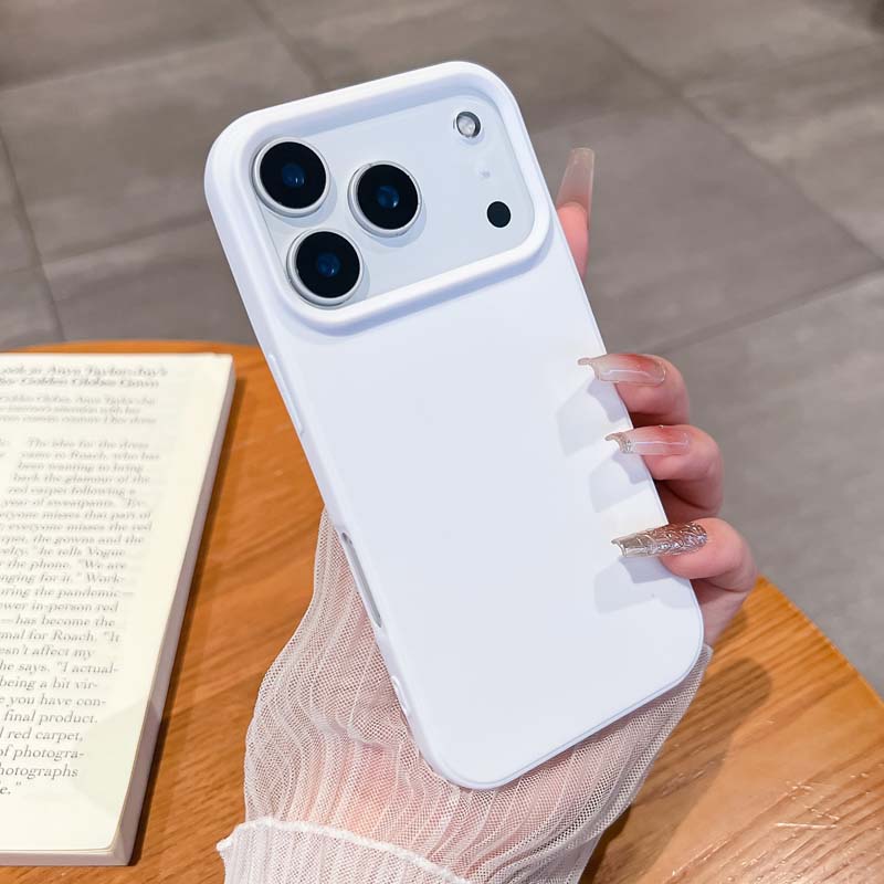 Luxury Matte Candy Color Silicone TPU Skin Feel Soft Case for IPhone 17 Air 16E 15 14 13 Pro Max Stain-Resistant Anti-Fall Cover