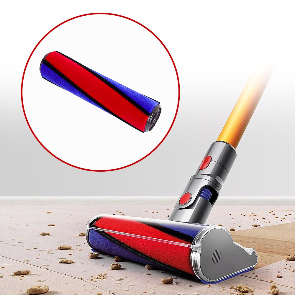 Soft Roller Brush Spare Part For Dyson V6 V7 V8 V10 V11 Vacuum Cleaner Carpet Brushroll Bar Replacement Accessories