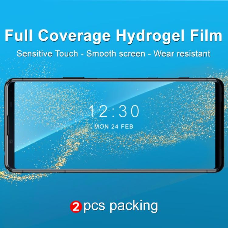 For Sony Xperia 5 II 2 PCS IMAK Hydrogel Film III Full Coverage Screen Protector
