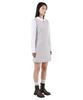Catharsis Contrast Corset Collar Dress Beige One Size