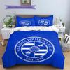 Reading FC Pattern Bedding Quilt Set  Home Decoration  Gift (1 * duvet cover + 2 * pillowcase  without core)