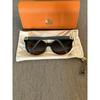 Used Today's price drop  Tory Burch Cat Eye Brown Sunglasses Frame Blue