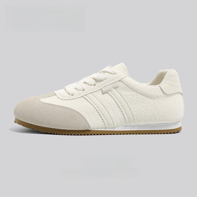 

Обувь Dexun женская 2025 новая летняя популярная универсальная маленькая белая обувь повседневная женская обувь на плоской подошве дышащая одинарная обувь 40