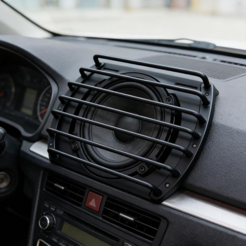 6Bar Robuste Metall-Lautsprechergitterabdeckung Schutz für Auto-Musikanlagen und Verbesserte Klangqualität
