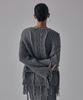Teulimingbeodeu Wool Damage Tassel Knit Set-Up Pullover [ Gray ]