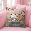 Cartoon Bubu And Dudu Pillow Cover Sofa Cushion Cover Home Room Decoration Children Gift