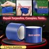 Heavy Duty Fabric Adhesive Sealing Tape Tearproof High Bond 8cm Wide for Tarpaulin Vehicle Seats Flooring Renovation Work
