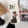 Cute Funny Duck Phone Case For iPhone Apple 17 AIR 16 16E 11 12 13 14 15 XR Plus Pro Max DIY Case TPU Shockproof Cover Capa