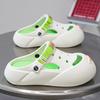 Hole Shoes Men's Summer Wear 2025 New Beach Platform Non-slip Deodorant Sandals Bag Head Half Slippers Men