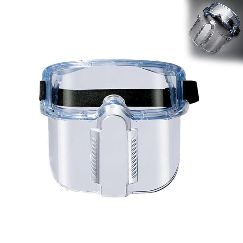 Многоцелевой эргономичный прозрачный защитный щиток для лица, щиток для шлифования и резки, щиток для шлифования(цвет:1шт) 1pc