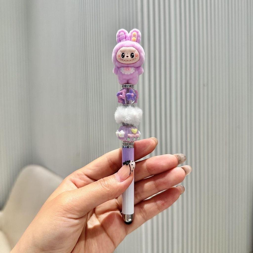 DIY Bead Pen: Cute Handmade Touchscreen Gel Pen Doll - Ideal Student Gift