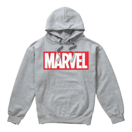 Joom Marvel Comics Uomo Grigio Felpa Con Cappuccio Con Logo Principale Da Cm