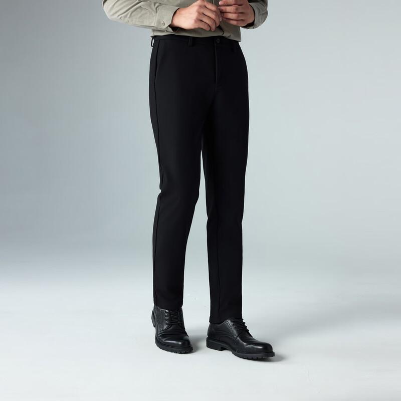 LILANG Men's Winter Thermal Business Casual Pants