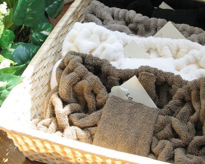 Imabari Towel Hair Turban for Pile Women, (Black)