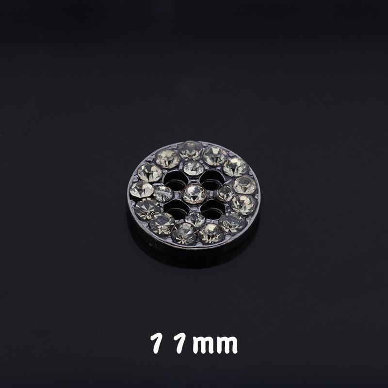 5pcs Bouton Diamant Cristal Manteau Veste Femme Petit Bouton Perle Parfumée Métal Diamant Cardigan Bouton Fourrure