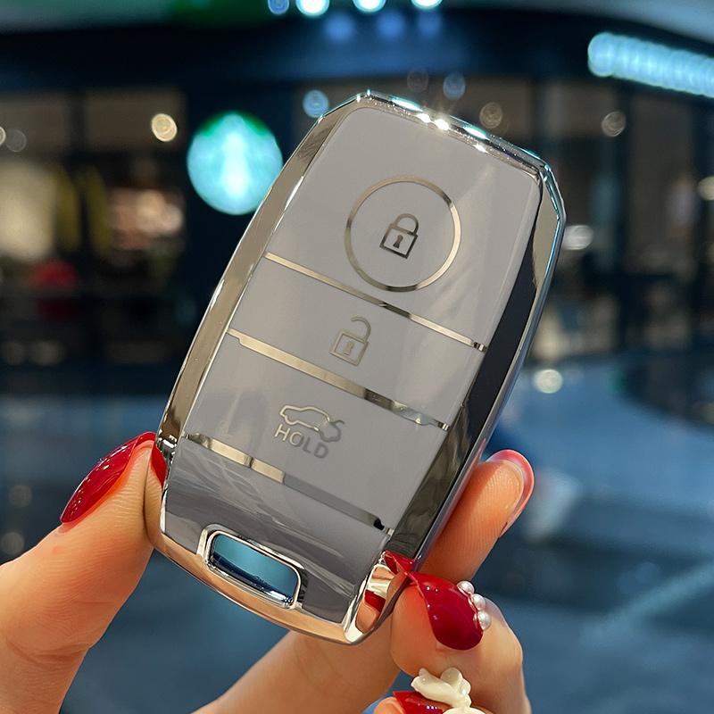 Tpu Car Key Case Fob For Kia Rio Soul Venga Picanto Rio Sorento Ceed Sportage For Hyundai I20 I30 Veloster Ix20 Remote Cover