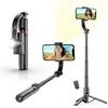 Fisherfans Selfie Stick Gimbal Stabilizer 3-in-1 Tripod 70cm Extendable 360 Rotating Holder Anti-Shake Smartphone Handheld Mobile Video Recording