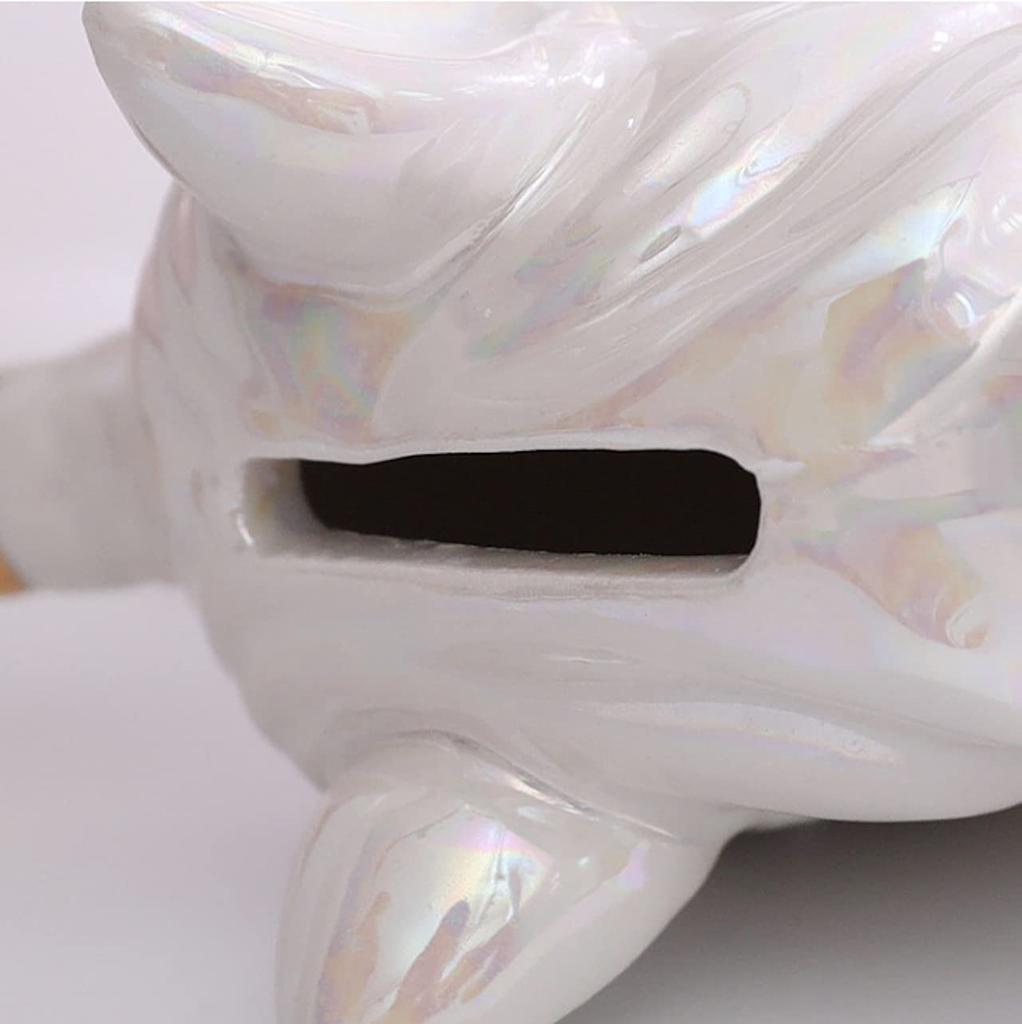 Queen-b Unicorn Piggy Bank, Stylish and Cute, Decorative Figurine, Object, Decoration, Creative Birthday Gift, Celebration Gift (Gold)