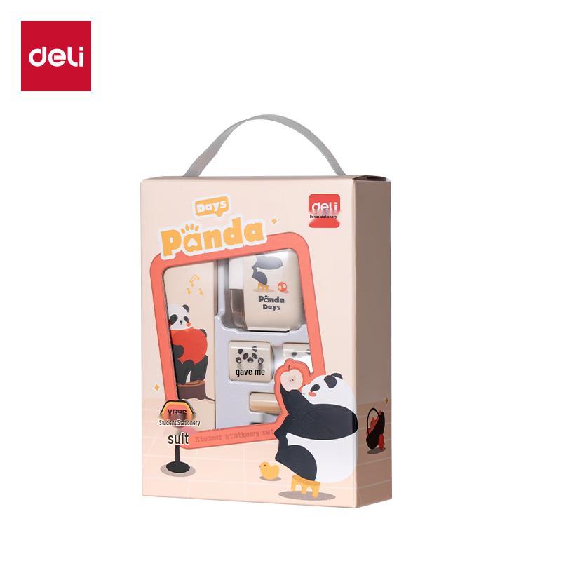 Deli Panda 4-Piece Stationery Gift Set