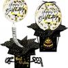 Black Gold Cash Pull Gift Boxes Funny Balloon Money Pull Box  Baby Shower Supplies