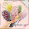 3-Piece Cartoon Girly Air Cushion Comb Set - Portable Massage & Mini Comb Special Offer