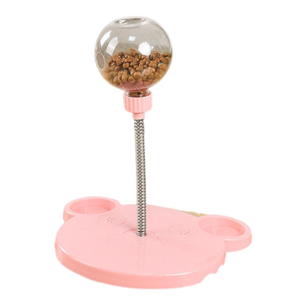 

Cat Leaking Food Ball Wear Resist Kitten Interactive Feeder Funny Swing Feeder for Pet Treat Dispenser Accessories