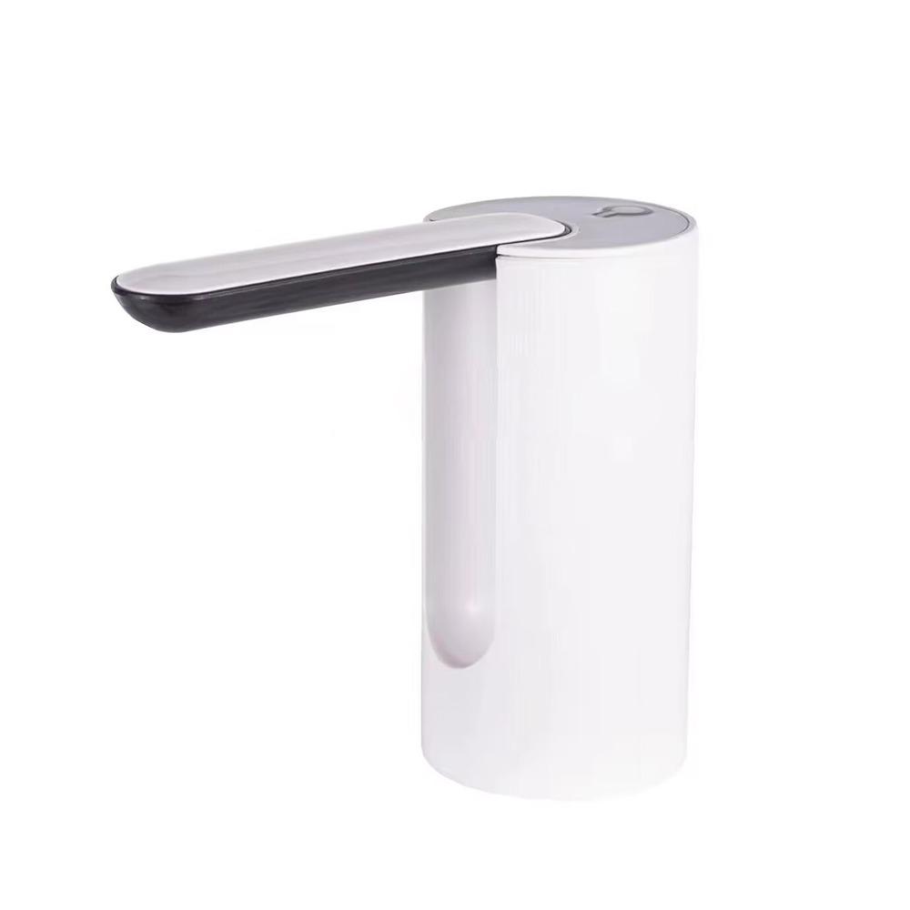 

Button Control Foldable Water Bottle Pump Electric Automatic Dispenser Pump for Home белый