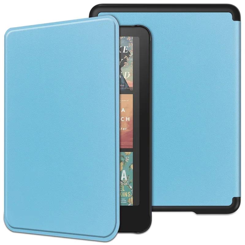 For Kindle Colorsoft Signature Edition 1st Generation Case 7 inch 2025 Leather Case Auto Sleep Cover Paperwhite 12th Gen Funda