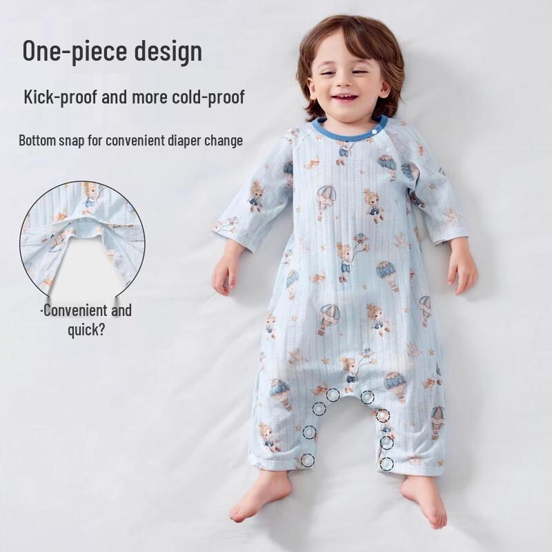 JOYNCLEON Baby Cotton Summer Romper Sleepwear
