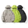 Mens Lightweight Waterproof Hooded Jacket Outdoor Activities Casual Sportswear Loose Fit Windbreaker