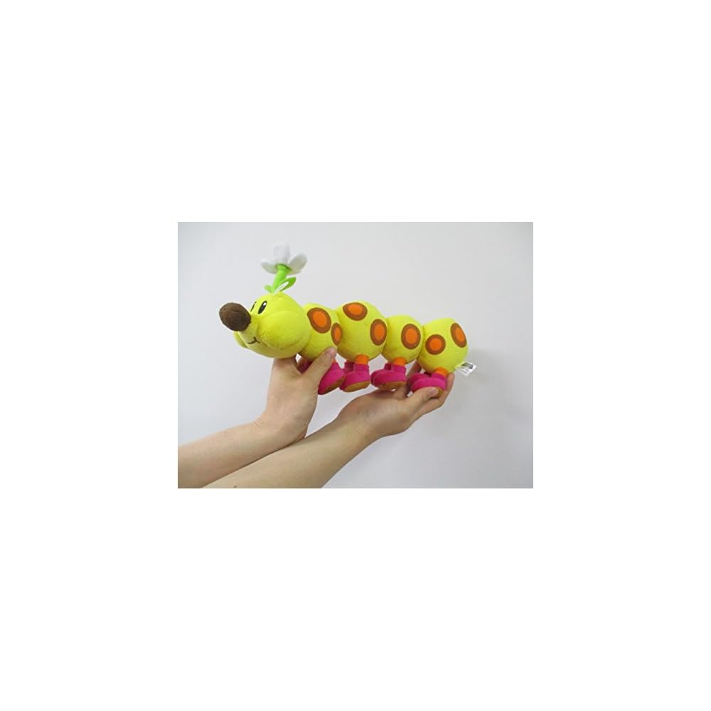 Sanei Boeki Super Mario All Star Collection Hanachan Plush Toy 7.5x32.5x14cm