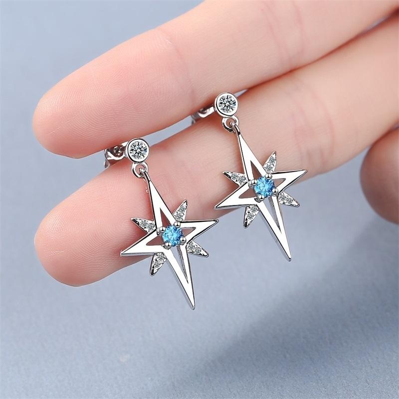 BELLA BOX Luxury Women Drop Earrings Wedding Engagement Party Gift