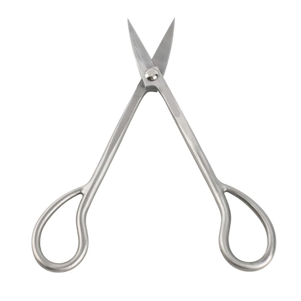 Stainless Steel Bonsai Scissors Bonsai Shear Long Handle Scissors 185mm