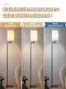 Floor Lamp for Living Room, 3 Color Temperatures, Modern Standing Lamp with Square Linen Shade
