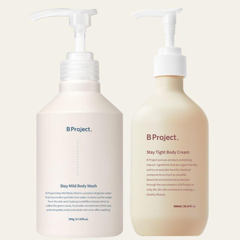 [Set] Stay Mild Smooth Moisture Body Wash + Body Cream Body wash + body cream