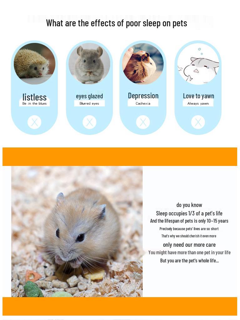 Cozy Winter Nest for Small Pets: Hamster, Guinea Pig, Hedgehog, Sugar Glider.