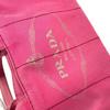 PRADA Canapa logo Bag Shoulder Bag Tote Bag Canvas pink