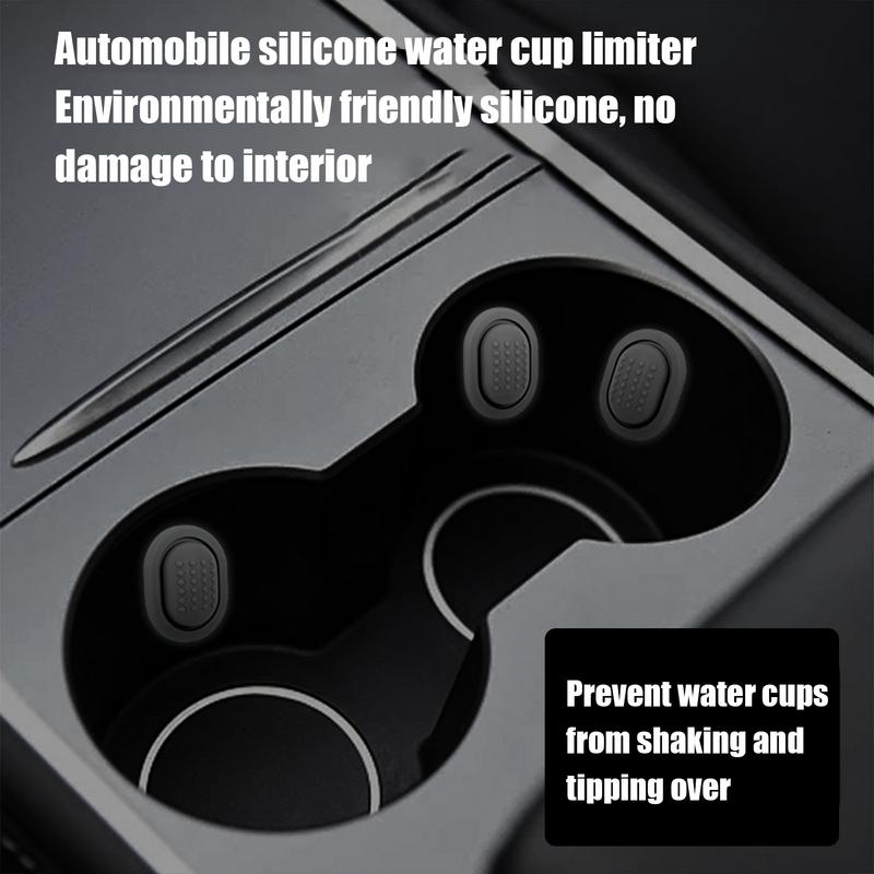 Car Cup Holder Stabilizers Anti-Slip Cup Holder Stabilizers 4PCS Anti Shake Bottle Holder Car Interior Accessories For Beverage