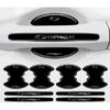 8PCS Invisible Car Door Handle Bowl Anti-Scratch Protector Sticker For Chevrolet