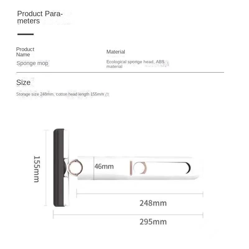 Curățare desktop, burete, mini mini mop, mop pentru mașină, racletă pentru masă de cafea, mop fără mâini