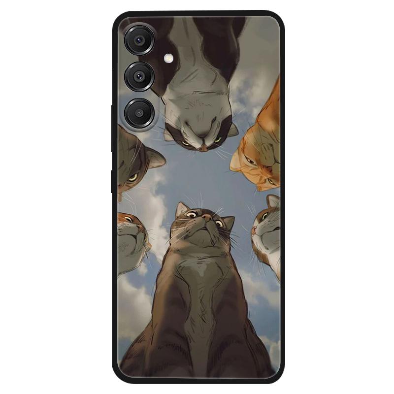 For Samsung A56 Case Silicone Luxury Space Soft Bumper for Samsung Galaxy A36 A26 A56 A16 4G 5G Phone Cover TPU Funda Fashion