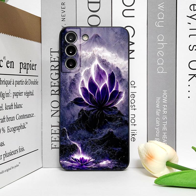 Luxury Lotus Flower Pattern Phone Case for Google Pixel 10 9 A 8 A 7A 6A 7 PRO 8 9 Pro XL 4G 5G Silicone Soft Cover Floral Shell