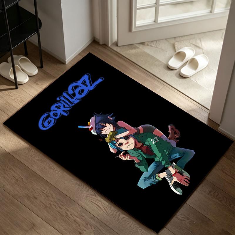 Gorillaz A A rug suitable for office chair areas living rooms and computer desks perfect for home offices and an ideal holiday gift