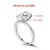 4.5CT Oval Cut All Moissanite Engagement Ring for Women   CopperHidden Halo Diamond Rings Wedding Bands Jewelry GRA