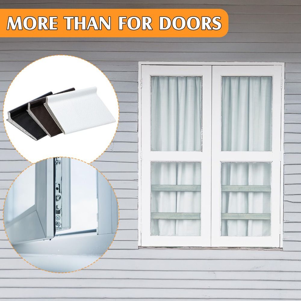 10 Pcs Corner Foam Door Corner Seal Self Adhesive Weatherstripping Draft Stopper Home Improvement